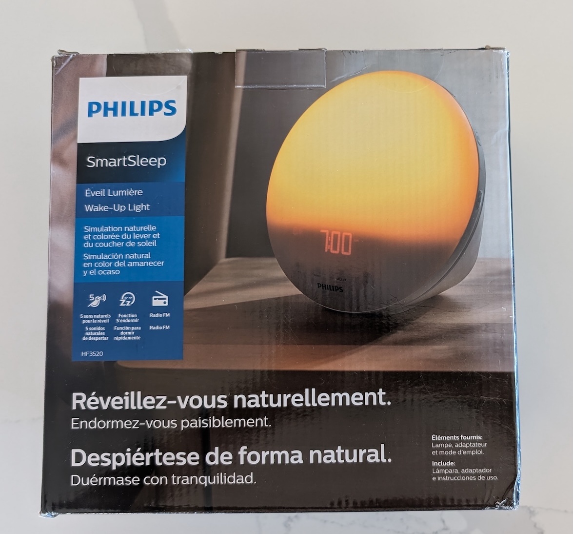Philips SmartSleep Wake-Up Light HF3520