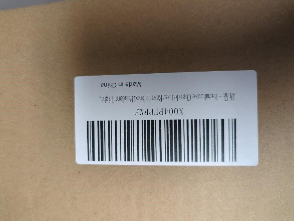 Farmhouse Ceiling Light Chandelier E26, Brand New Sealed - photo 3