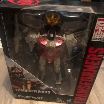 Combiner Wars Starscream Action Figure - Complete in Box