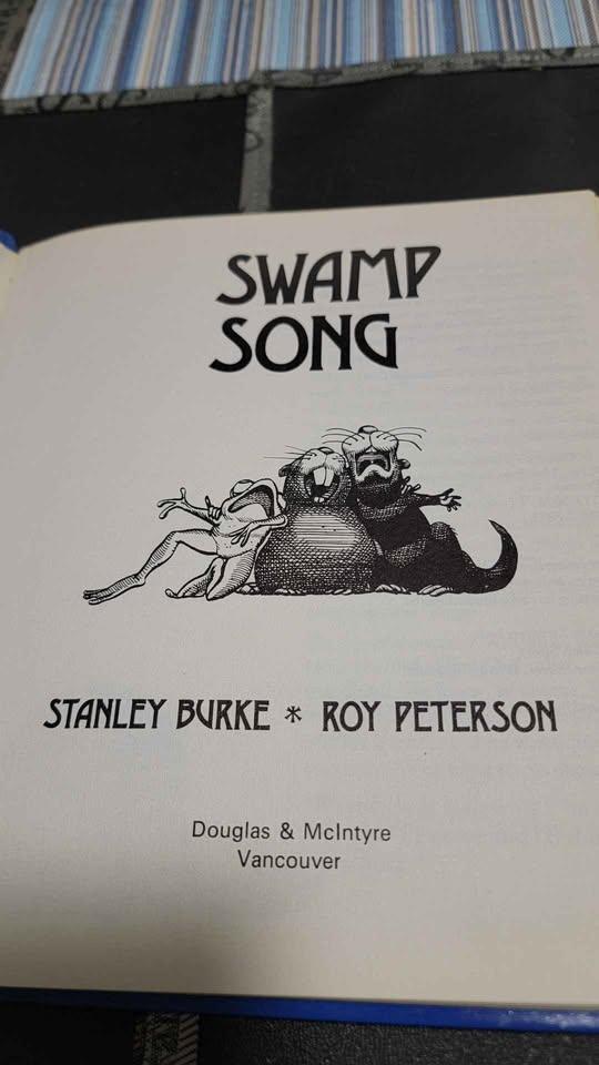 SWAMP SONG, Political Humour by Stanley Burke, Illustrations by - photo 2