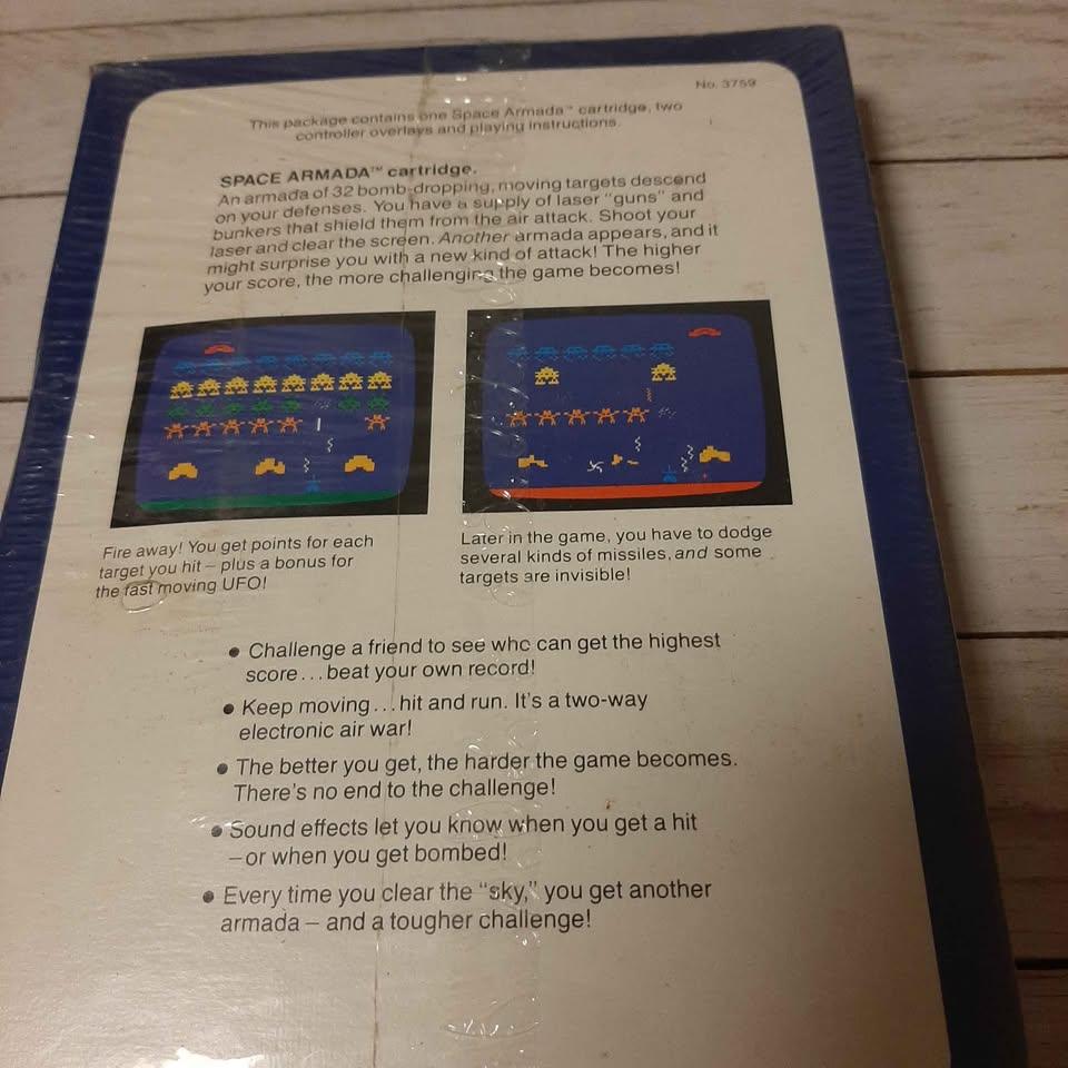 New Factory Sealed 1980's Intellivision video game cartridge - photo 3