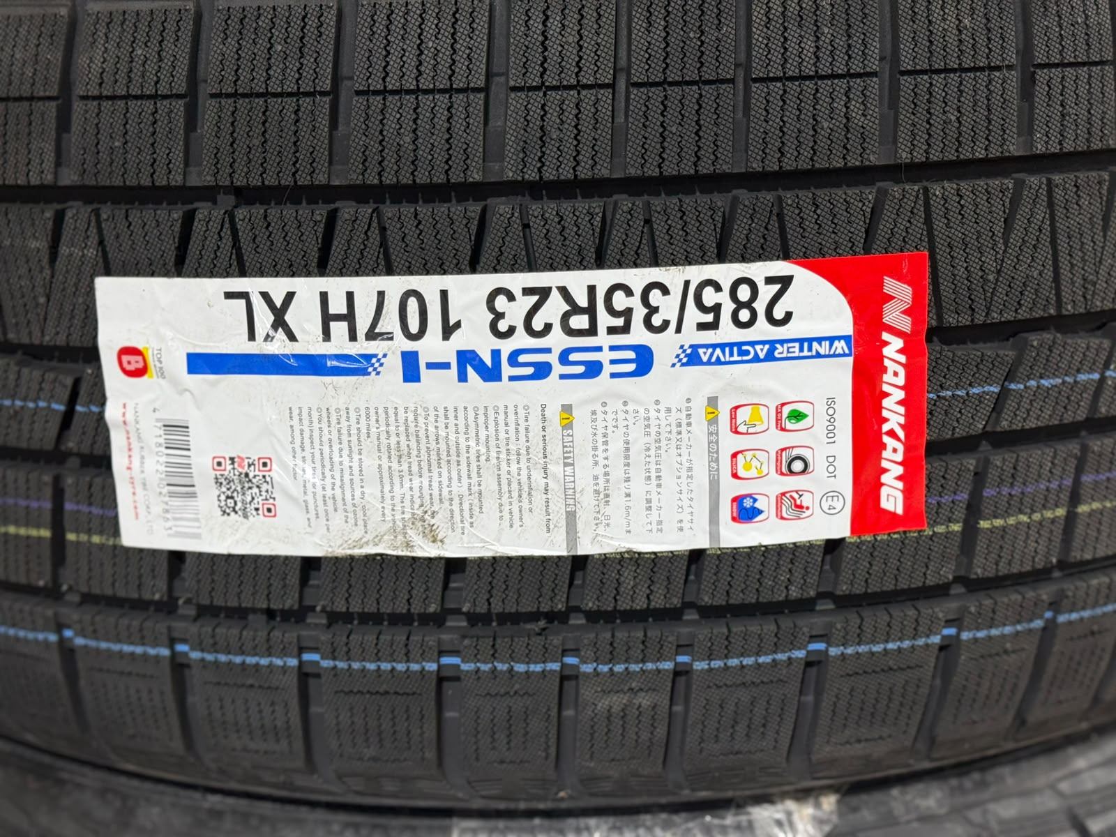 NEW 285/35/R23 & 325/30/R23 Nankang SNOWS- URUS/ DBX/ Cayenne - photo 5