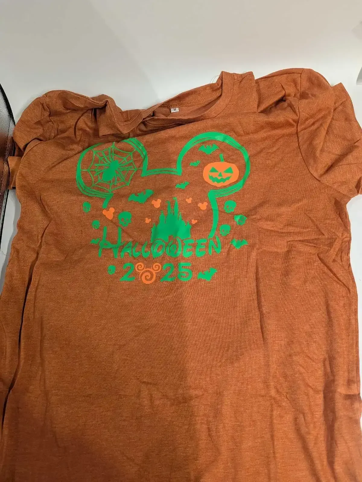 Halloween 2025 Printed T-Shirt Size M
