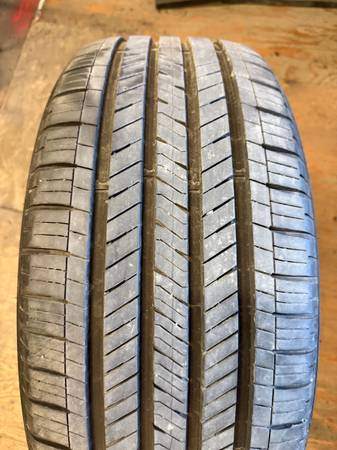 PAIR of 245/45/20 M+S Goodyear eagle touring with 95% tread