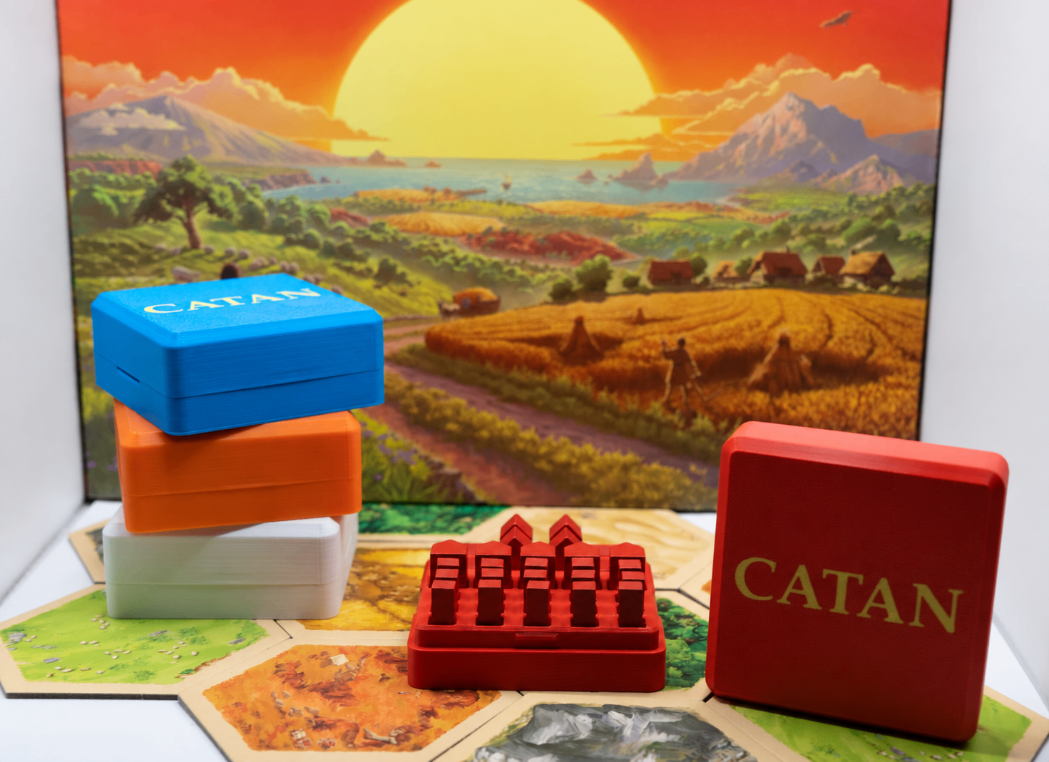 Catan Organizers & Replacement Pieces - photo 3