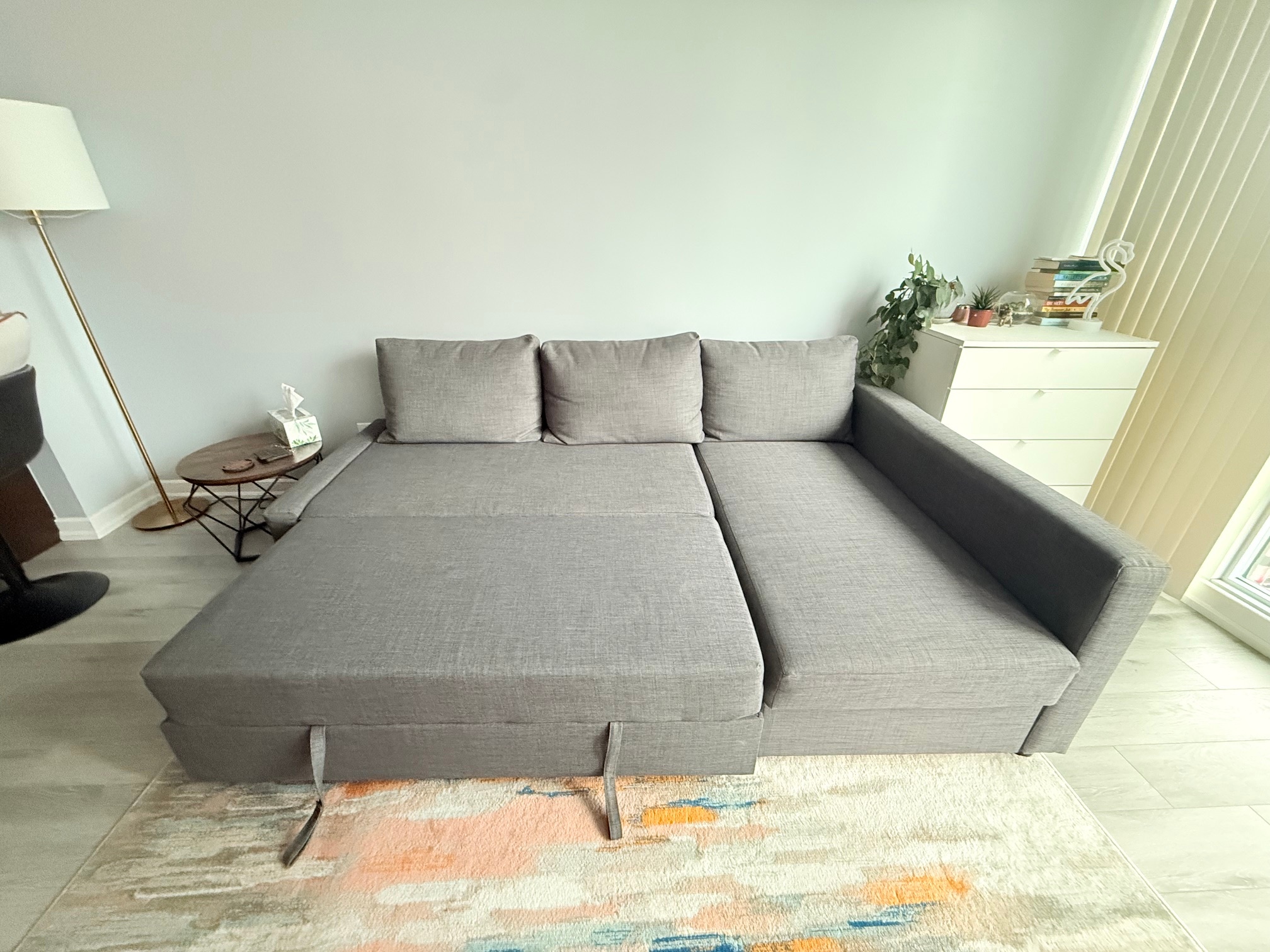 [Moving out sale] IKEA FRIHETEN Corner sofa-bed with storage - photo 4