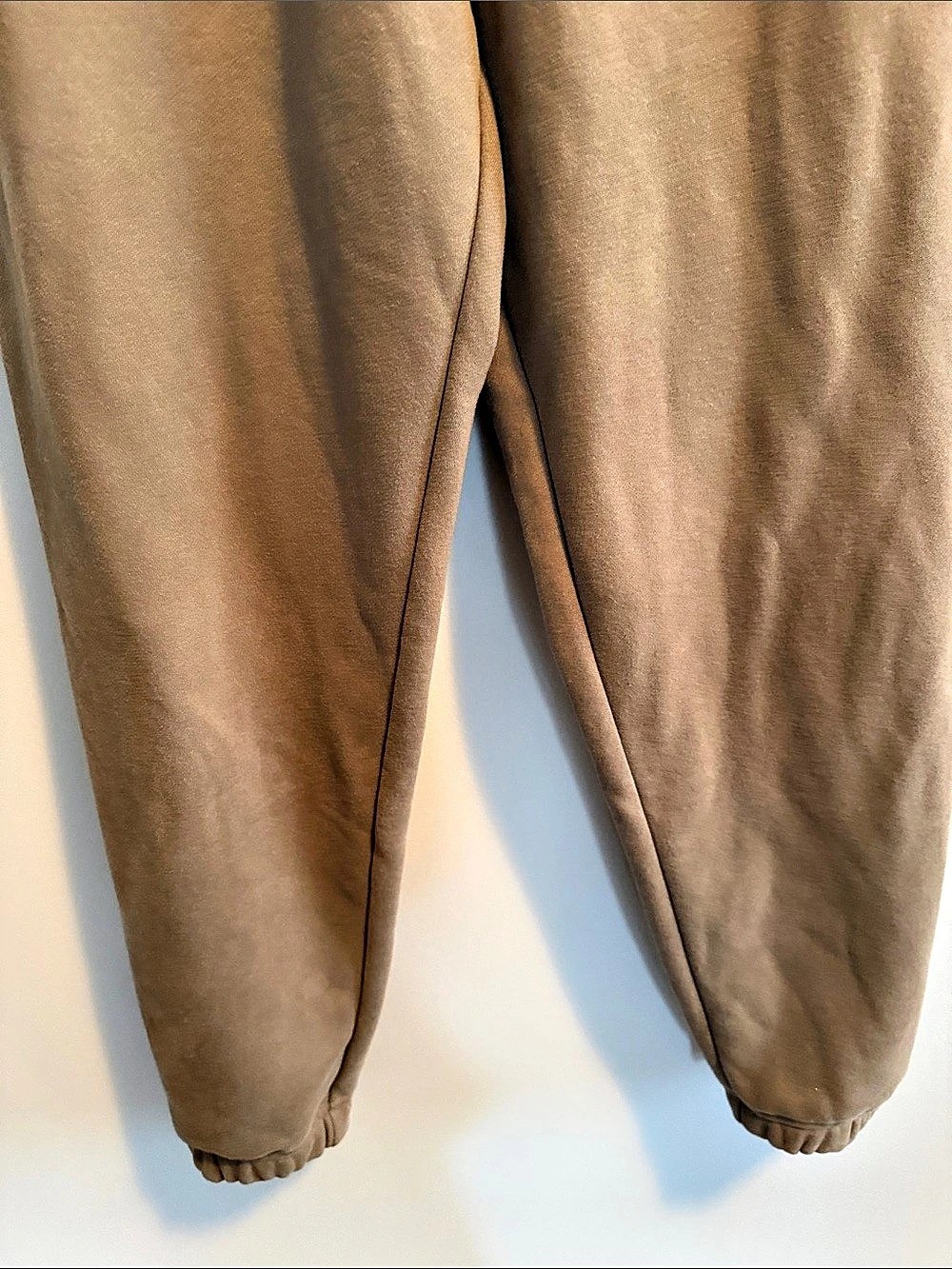 Aritzia Tna Cozy Fleece Boyfriend Sweatpant Brown - photo 3