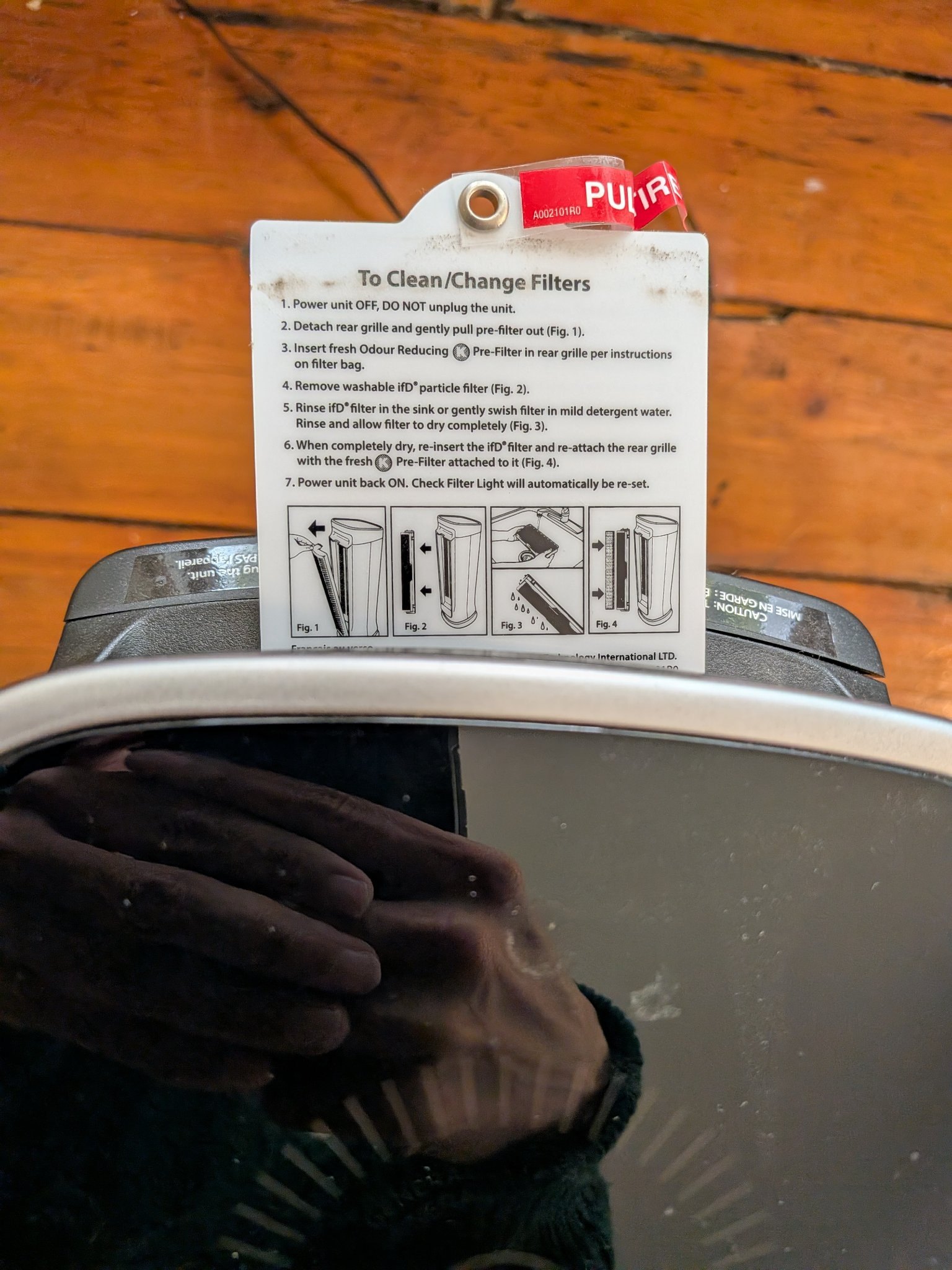 Honeywell Tower Air Purifier with Washable Filter and Pre-Filter - photo 2