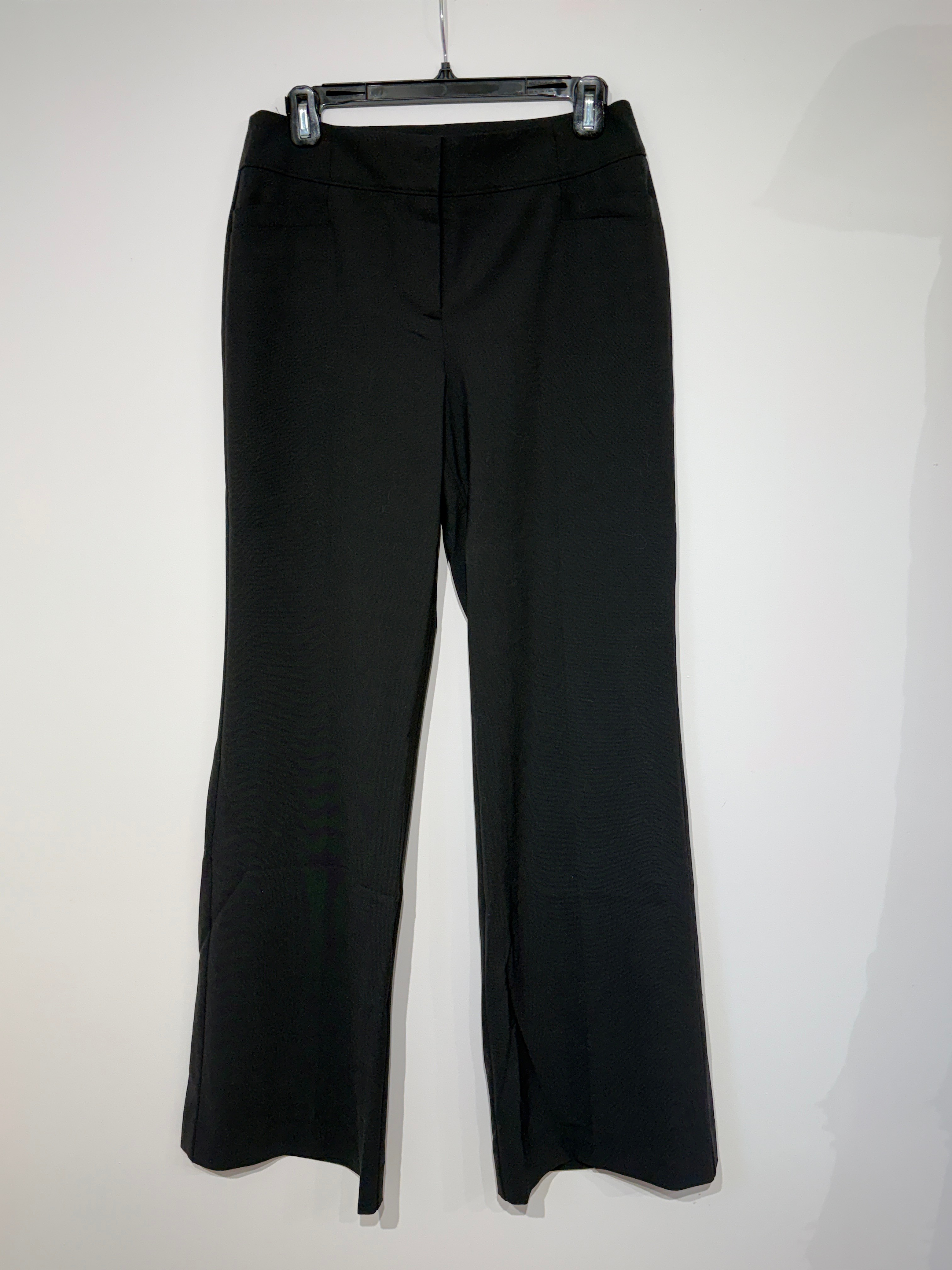 Le Chateau Wool Blend Black Trousers Size 7/8 Made In Canada