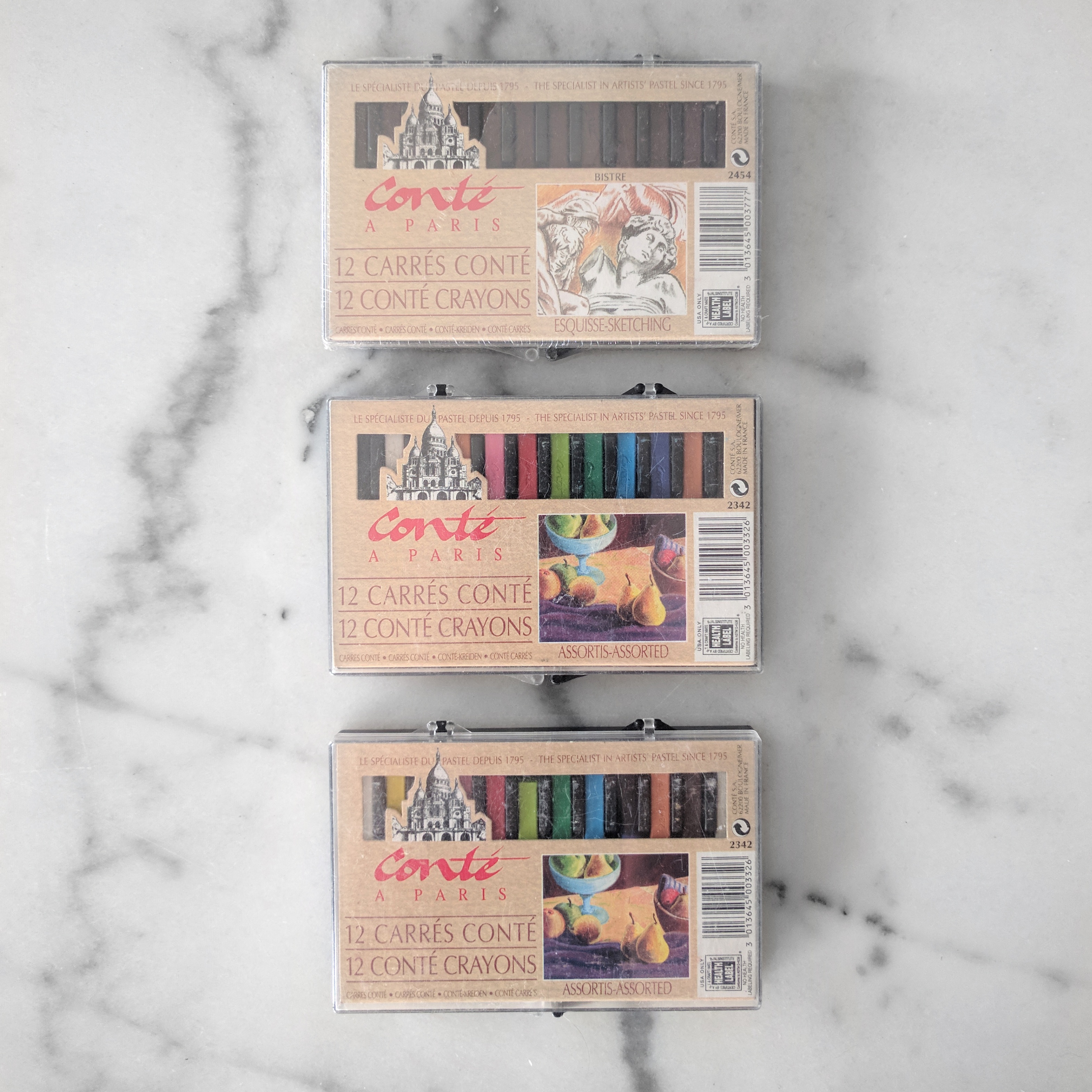 Conte a Paris Crayon Set Bundle