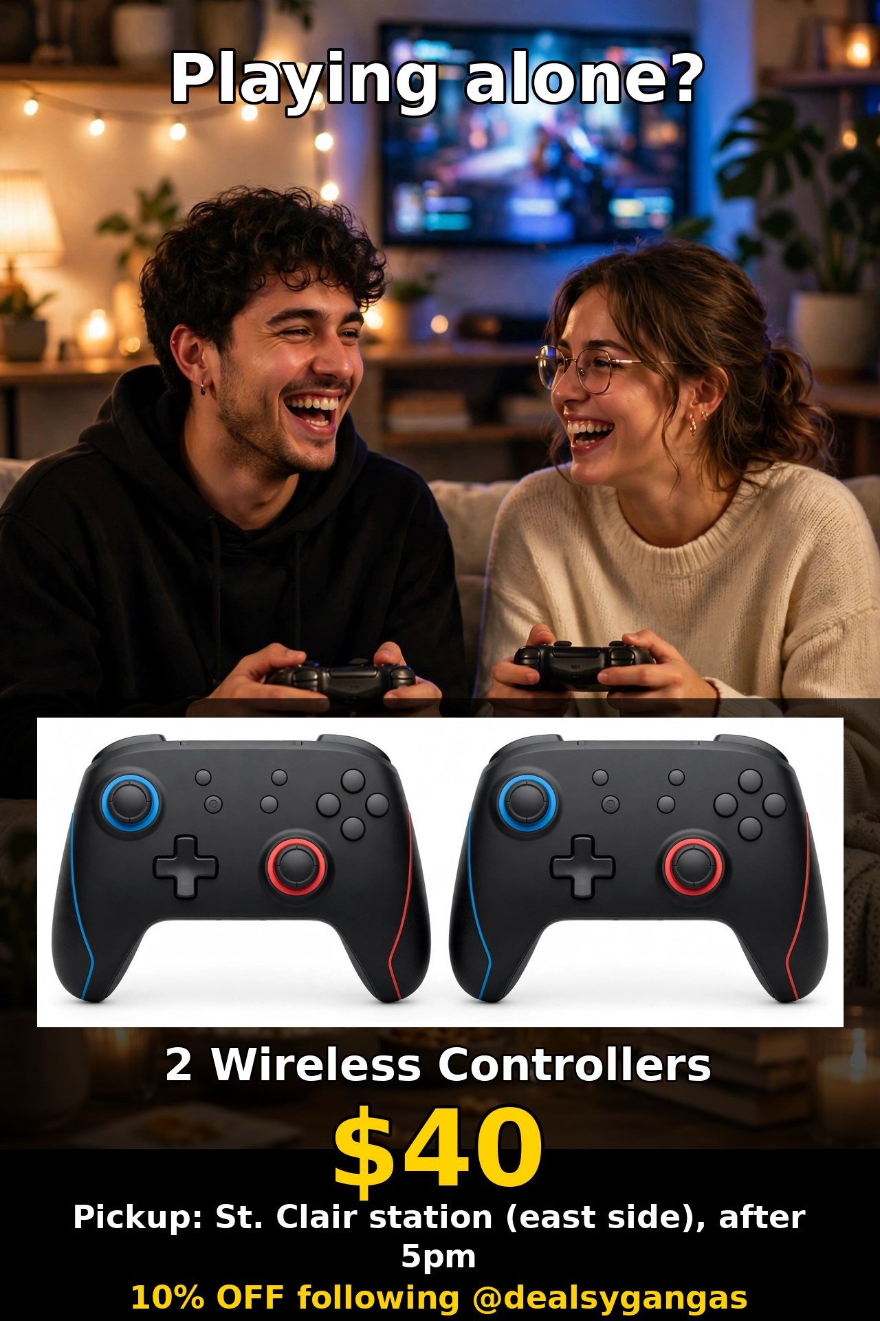 2 Wireless Controllers
