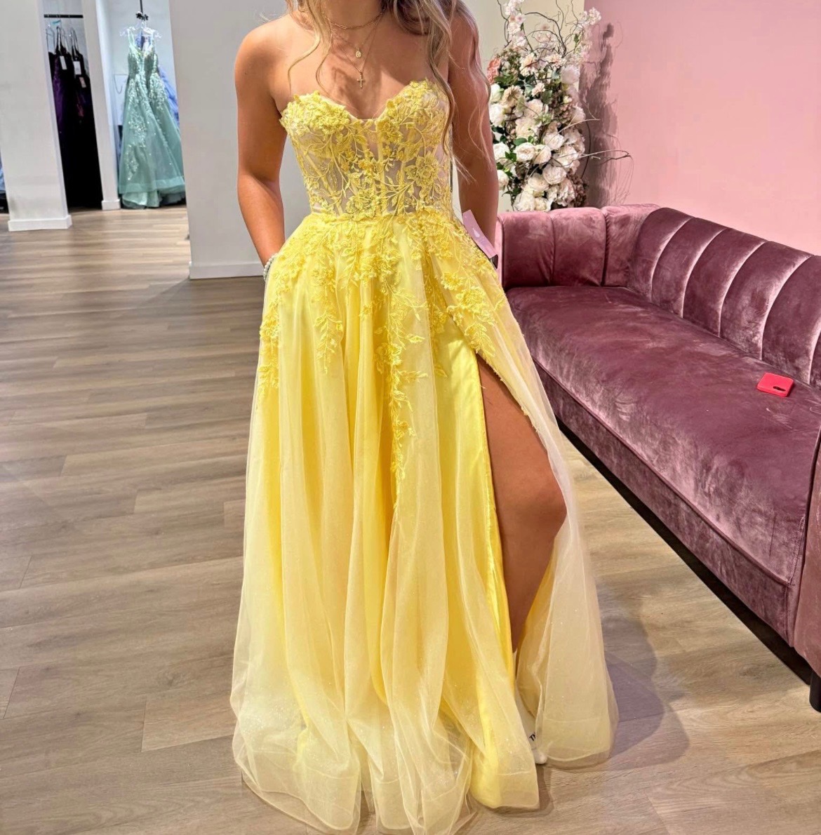 Prom Dress/Ballgown - ELLIE WILDE - like new & drycleaned