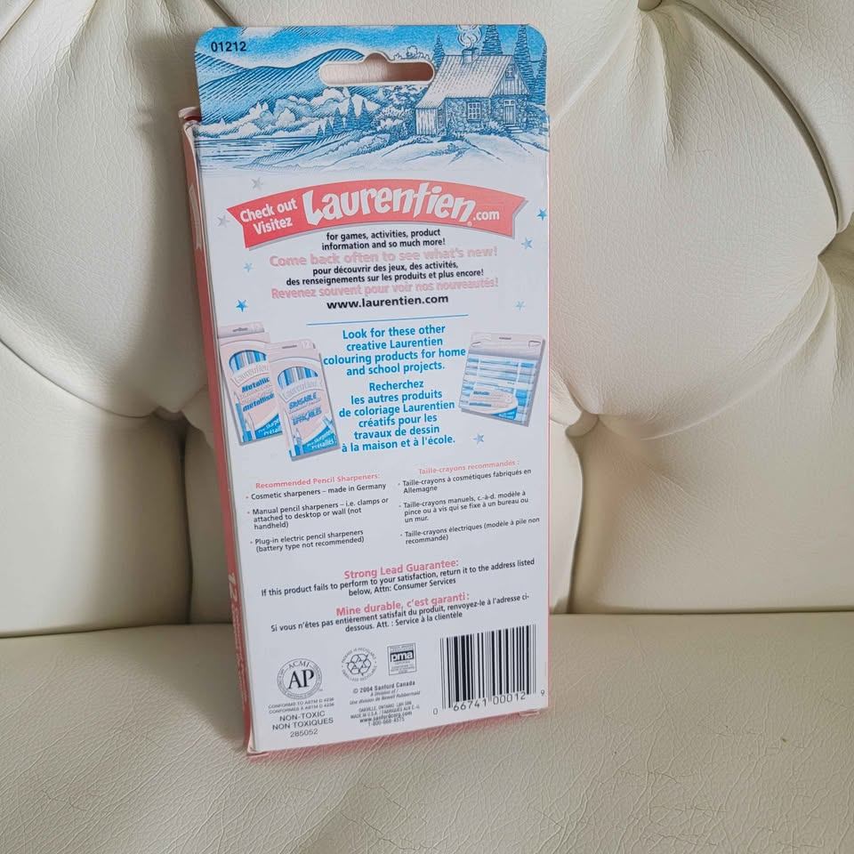 vintage 2004 12-count box of Laurentien pre-sharpened coloured - photo 4
