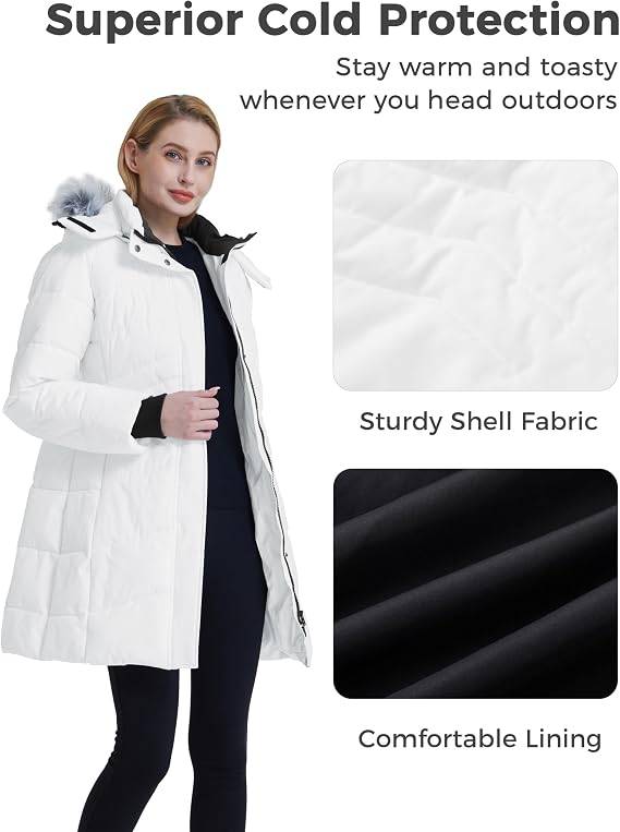 Brand New Long Parka Puffer Jacket-2x -$80 - photo 5