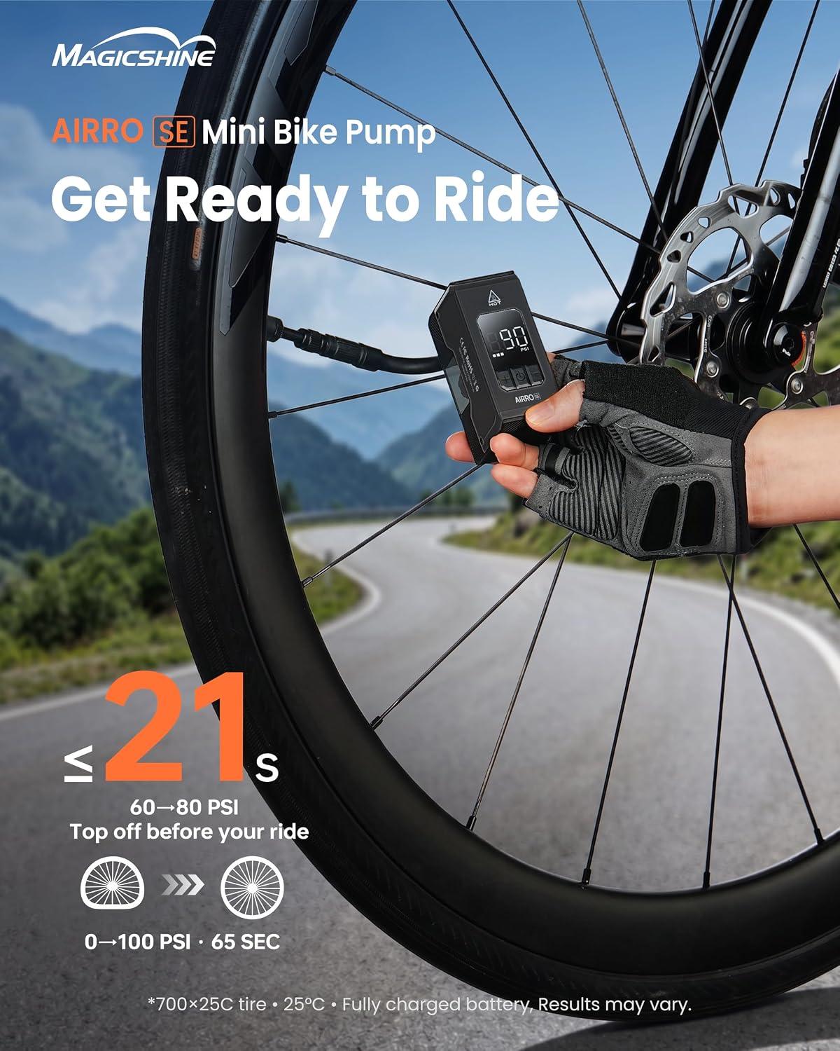 Mini Electric Bike Tire Inflator - photo 3