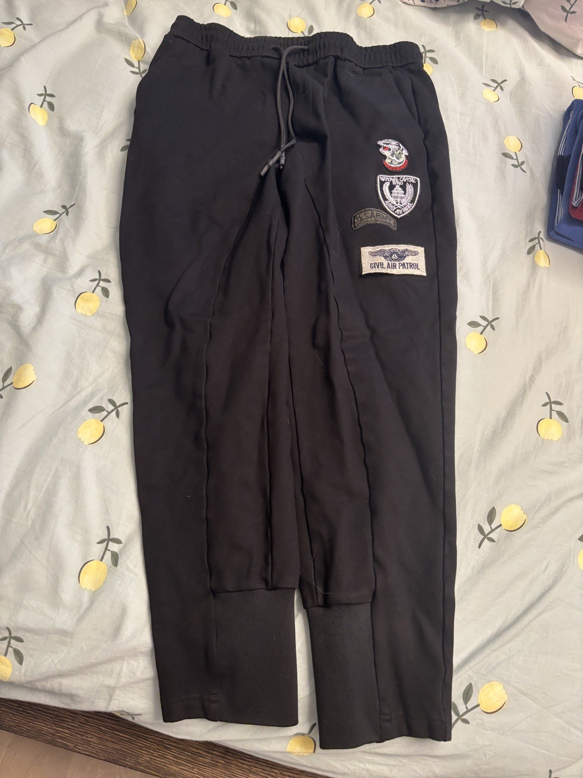 2 men's black sweatpants — PINLI XXL & XXXL (like new) - photo 3