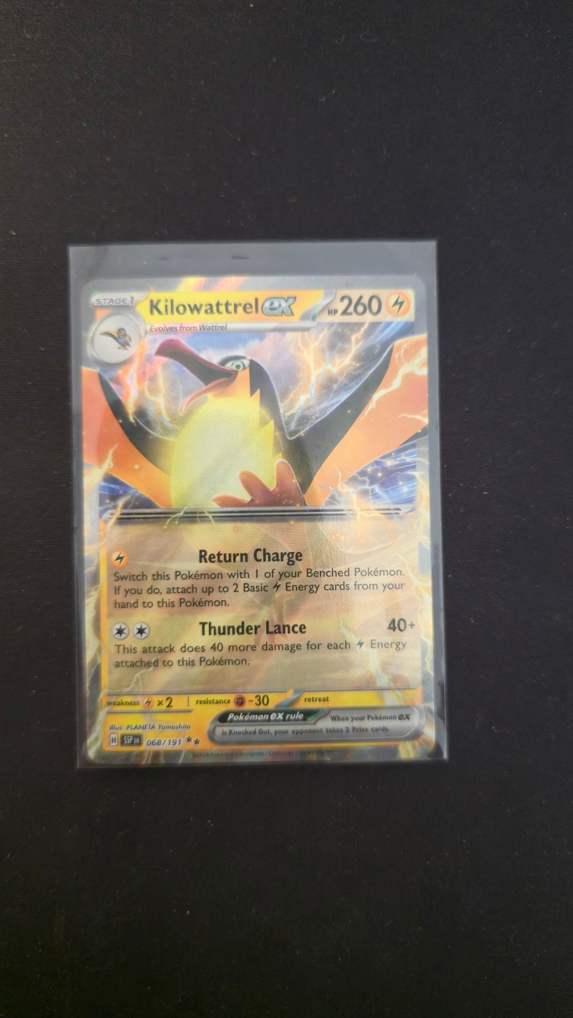 Kilowattrel ex Surging Sparks 068/191