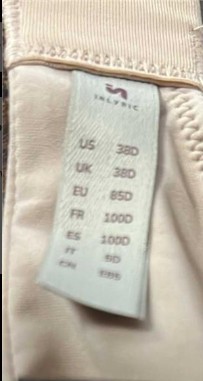 INLYRIC Womens Underwire Bra Warm Beige 38D - photo 4