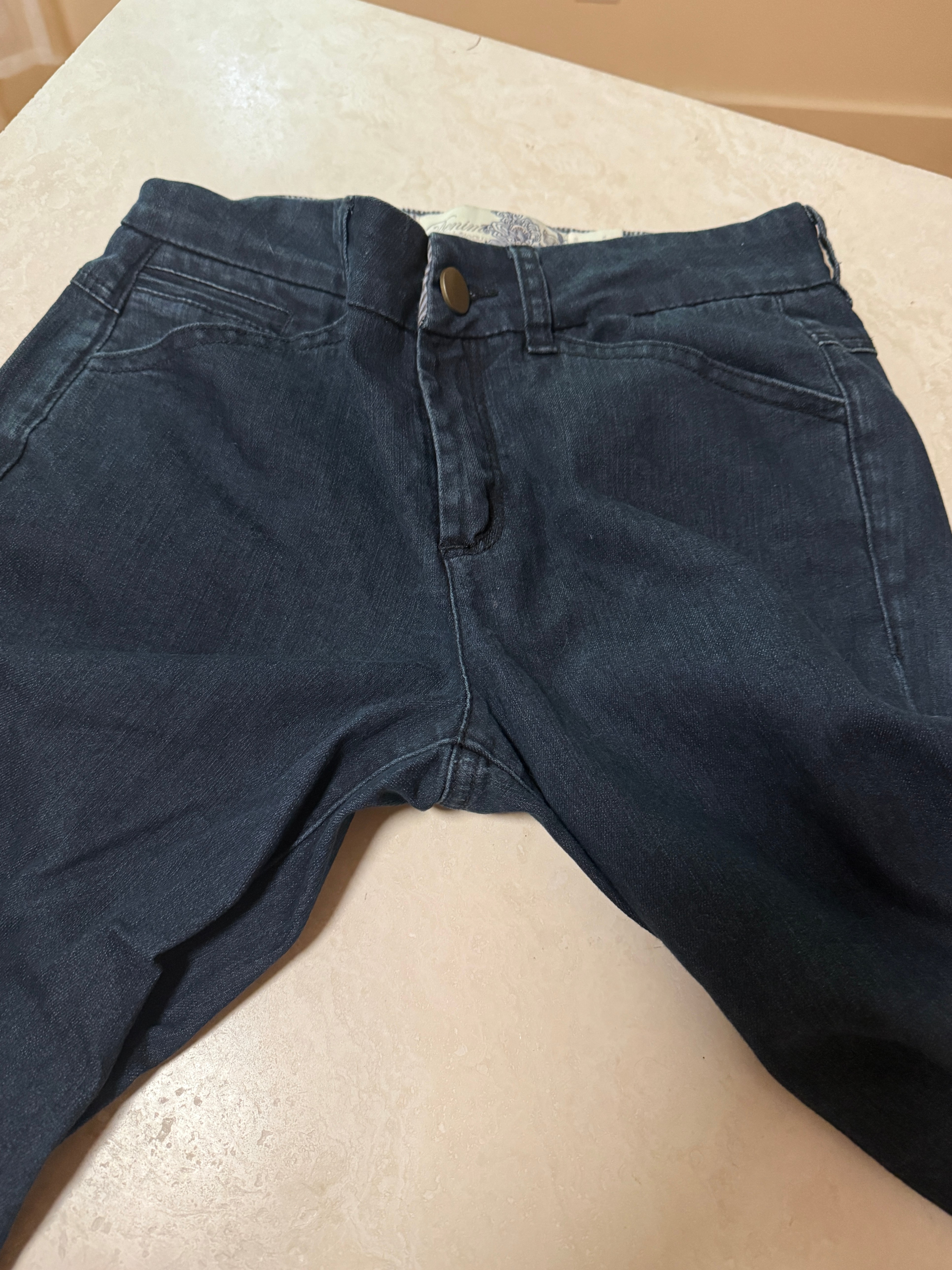 Le Chateau Dark Wash Flare Jeans Size 26 NWOT Y2K Premium - photo 4