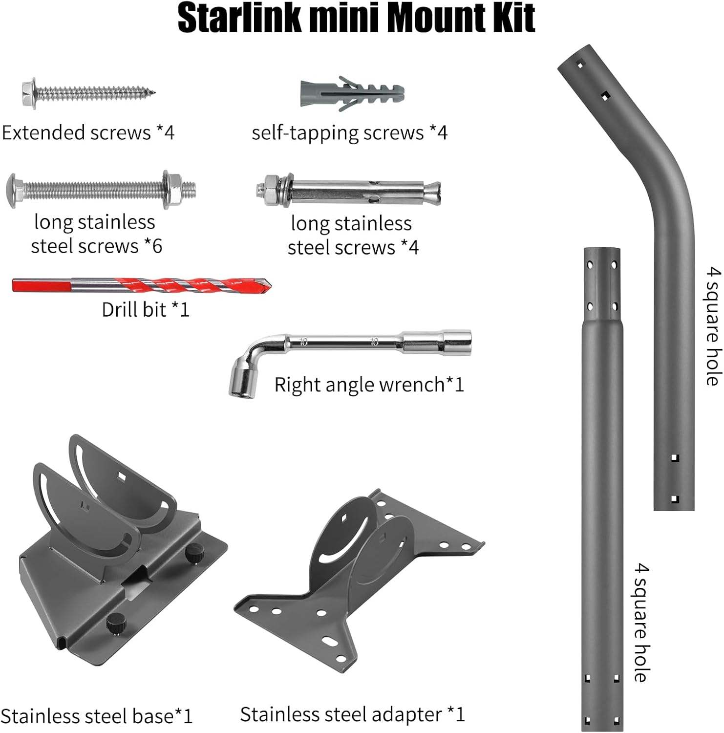 Starlink Mini Adjustable Wall Mount - photo 5