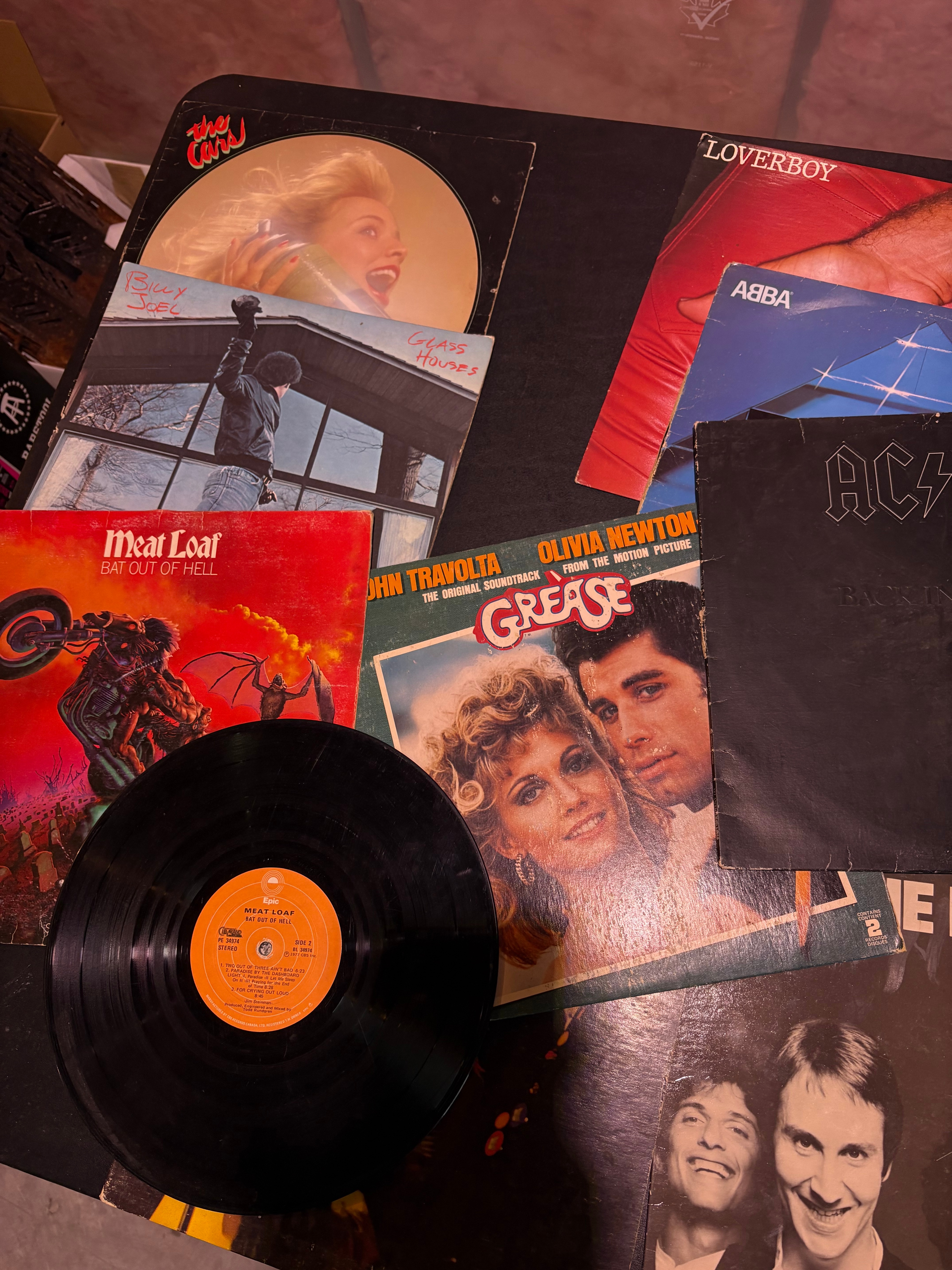 Collection of Classic Rock and Pop Vinyl Records - photo 3