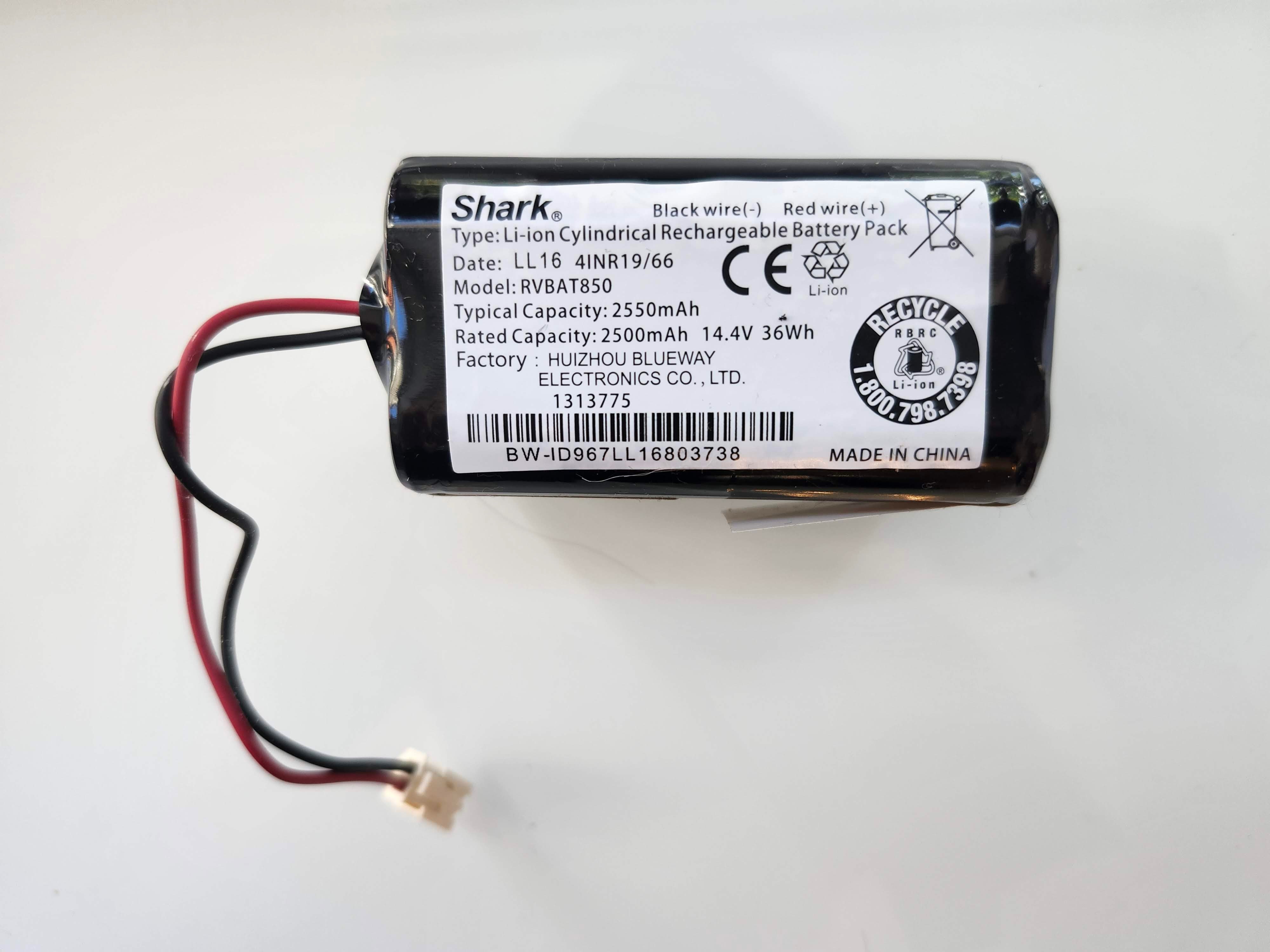 Like New Genuine Shark RVBAT850 Robot Vacuum Battery