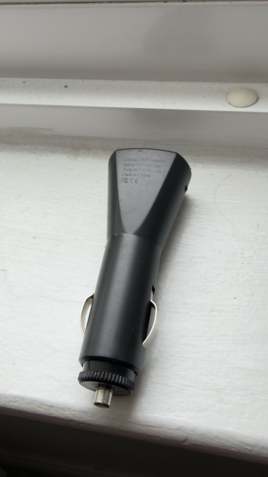 Single USB Car Charger – 5V 1A, 12–24V - photo 2