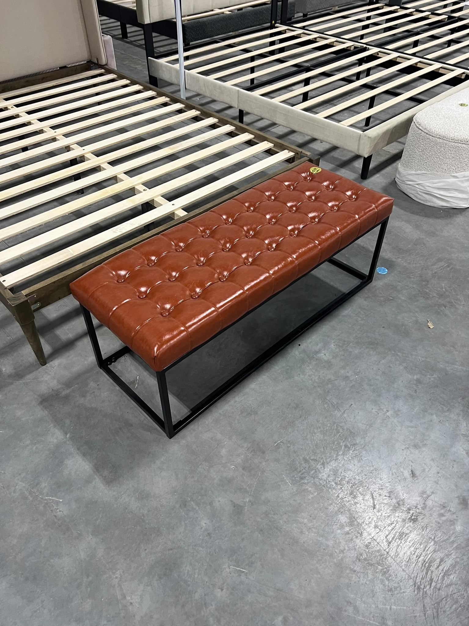 Bed End Bench $109–$139 🛋️ Brand New – Fabric & Leather - photo 2