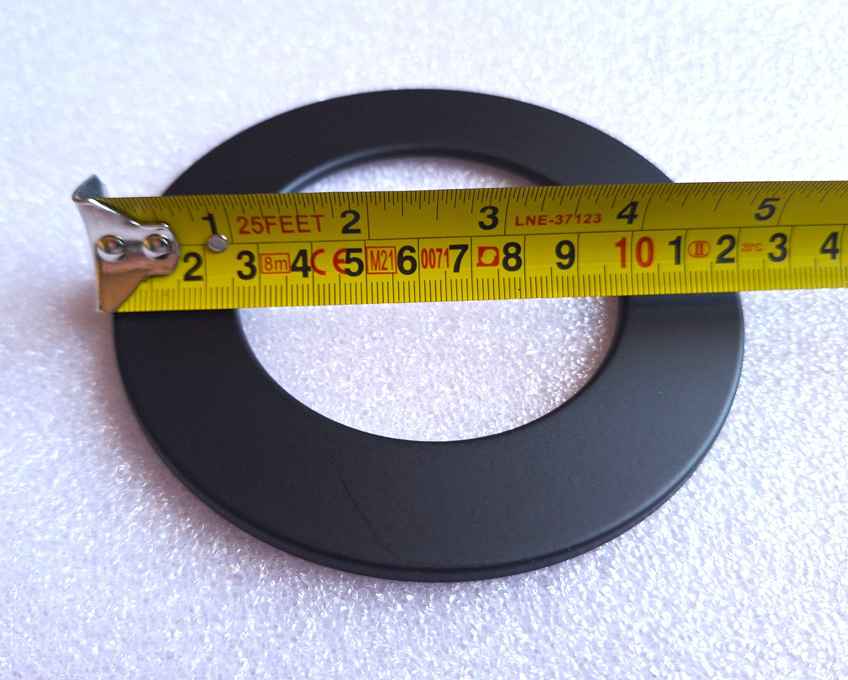 59 Black Circular Trim Rings for Slim Fixtures - photo 3