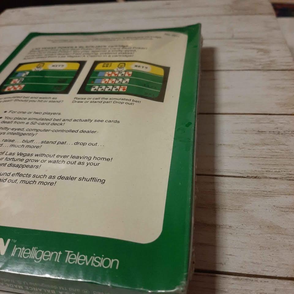 New Factory Sealed 1980's Intellivision video game cartridge - photo 3