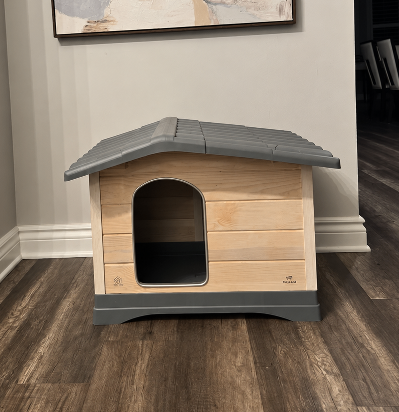 Ferplast Plastic Dog House – Indoor/Outdoor - Small Breed