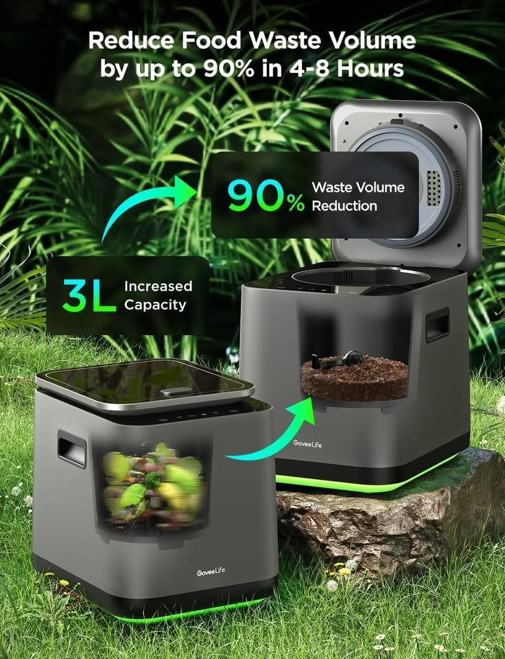 MSRP $1200+ | NEW! GoveeLife 3L Electric Composter - photo 5
