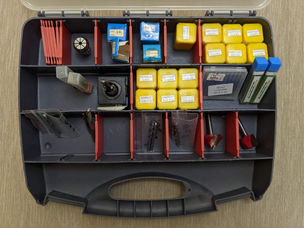 Set of CNC router tools- see them in all 4 photos - photo 2