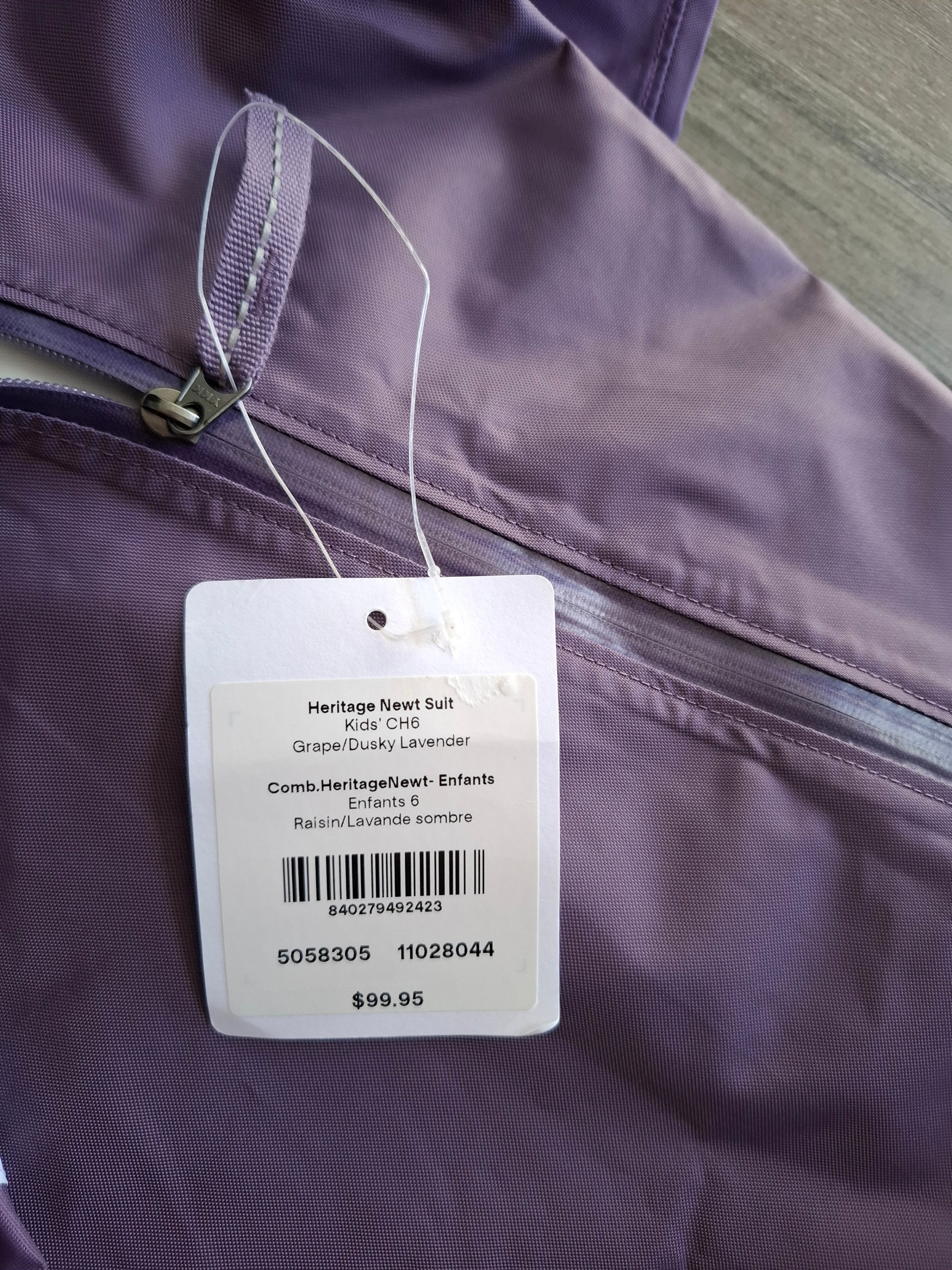 MEC Heritage Newt Suit - Children size 6 Muddy Buddy NWT - photo 2