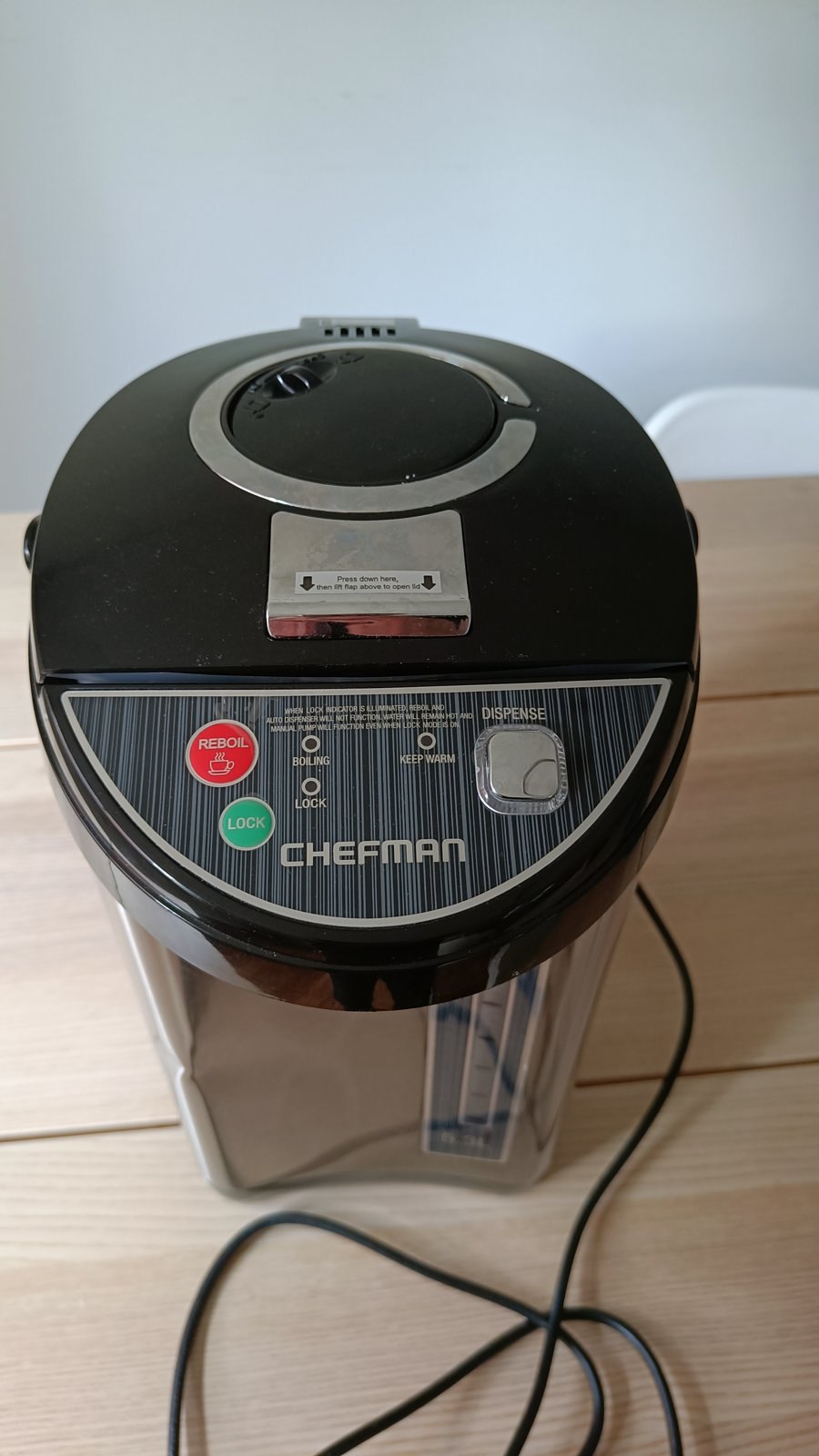 Chefman 5.3L Electric Hot Water Dispenser - photo 2