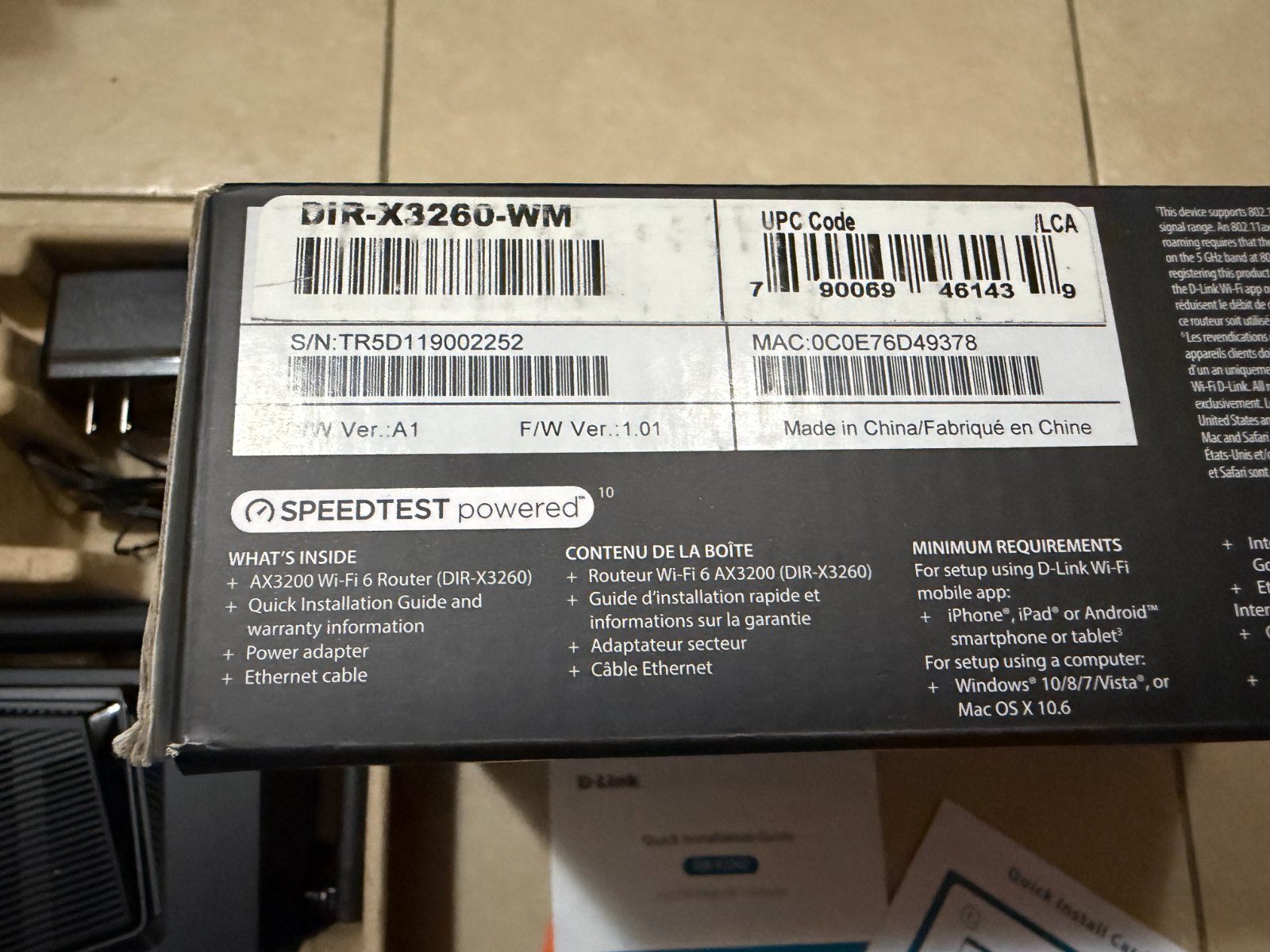 D-Link AX3200 Mesh Wi-Fi 6 Router DIR-X3260 - photo 4