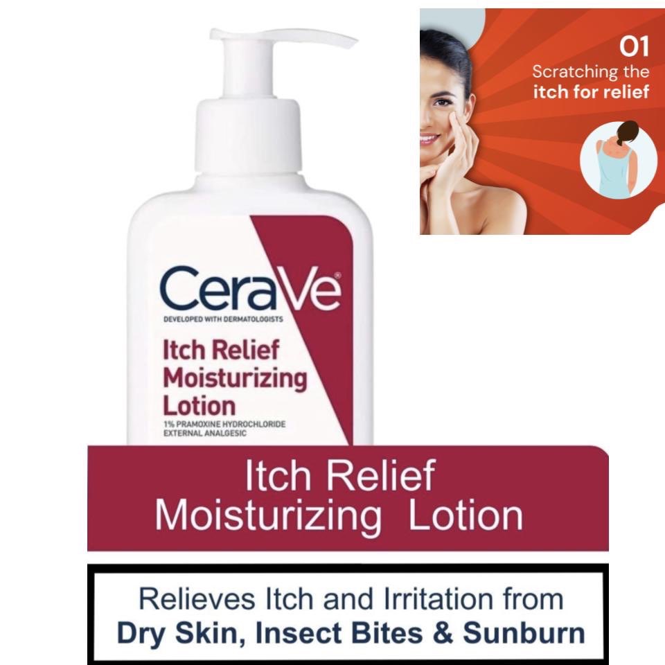 6 Pack CeraVe Itch Relief Moisturizing Lotion 29ml - photo 3