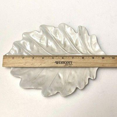 Decorative Glass Plates Leaf Shape - photo 2