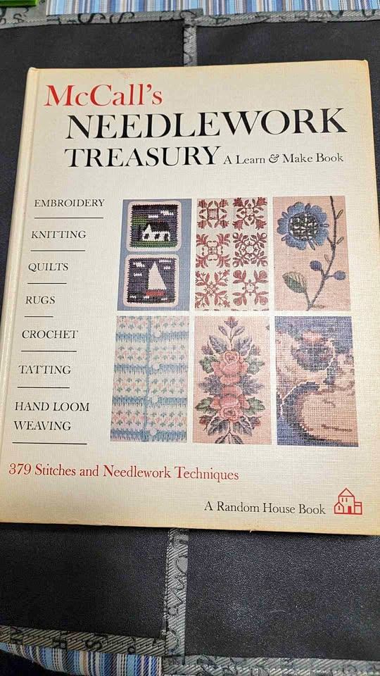 McCalls Needlework book, crochet, knitting, tatting,