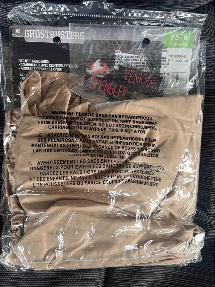 New Ghostbusters costume X-Large 14-16 - photo 2