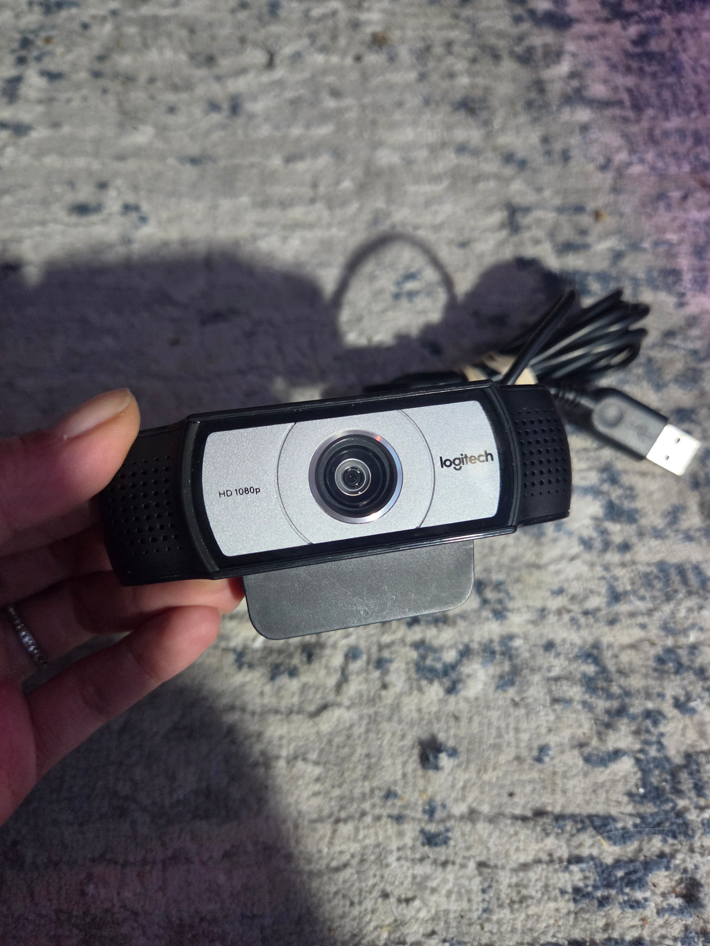 Logitech C930E 1080P HD Webcam - Black