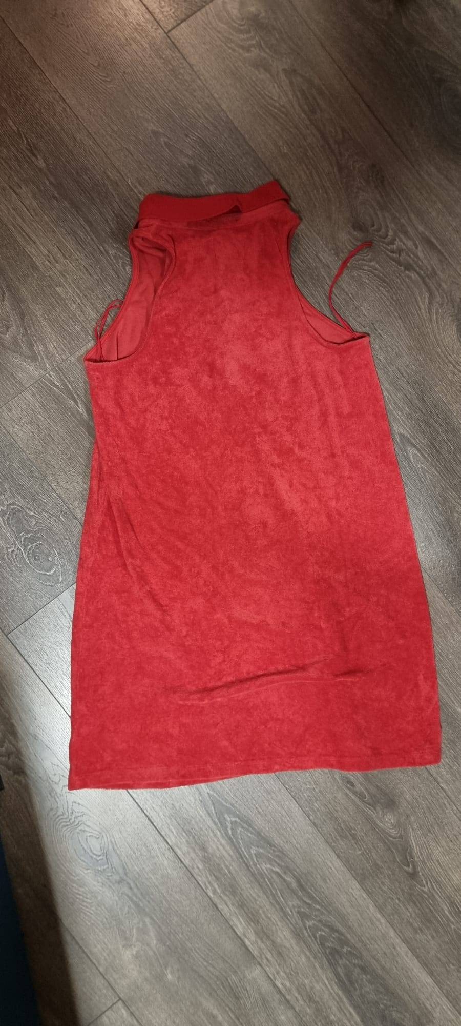 Gap Red Terry Cloth Polo Dress