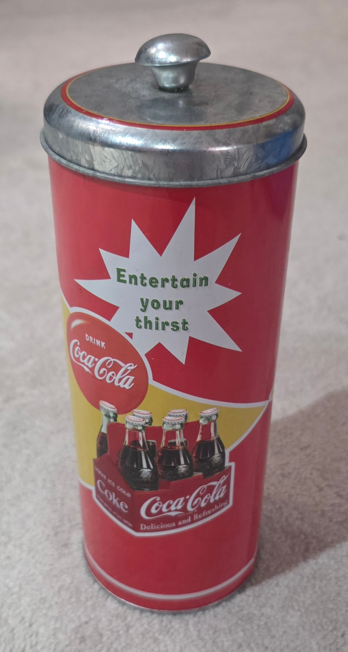 Coca-Cola Vintage Straw Dispenser - photo 2