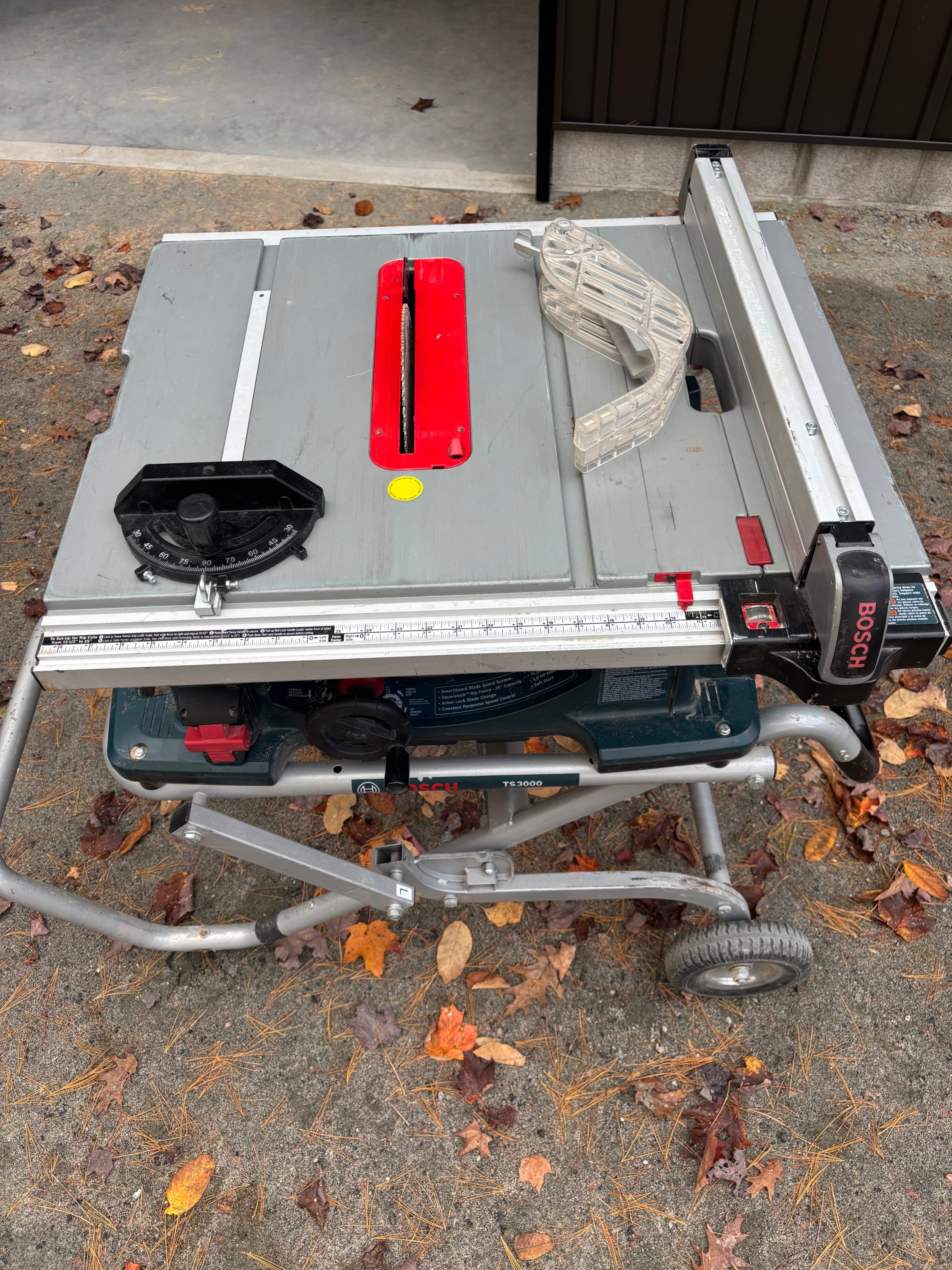 Bosch 4100 Table Saw w/ TS3000 Stand - photo 4