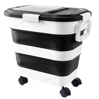 Wood Pellet Silicon Collapsible Storage Container 30-40L