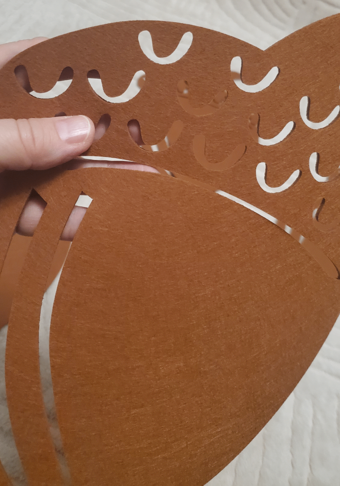 4-Piece Fall Acorn Table Placemats Set - Brown Theme - photo 2