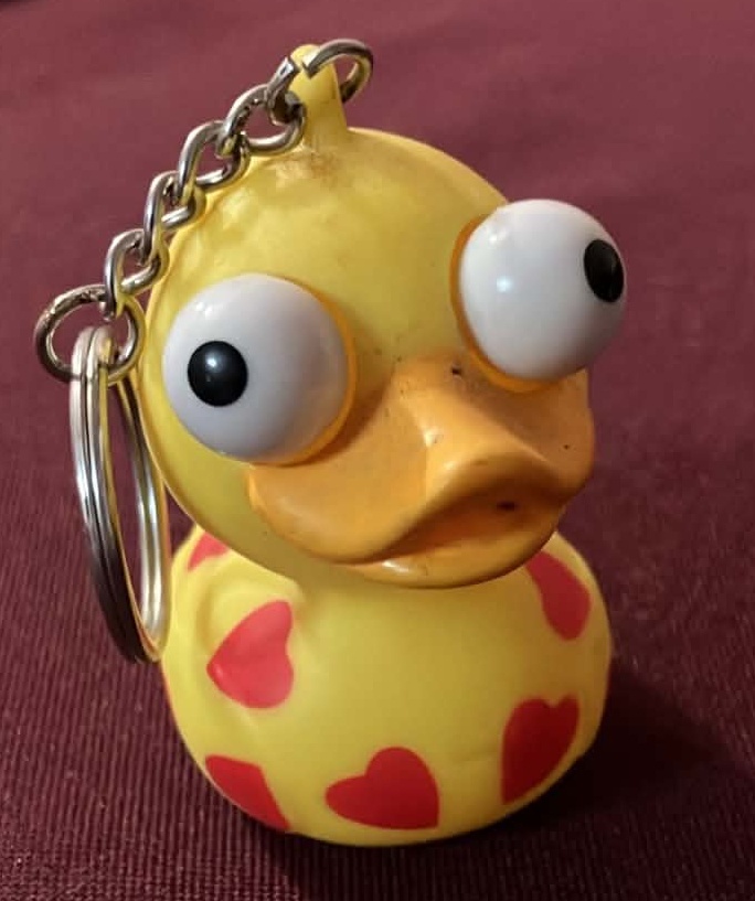 Rubber Duck Key Chain