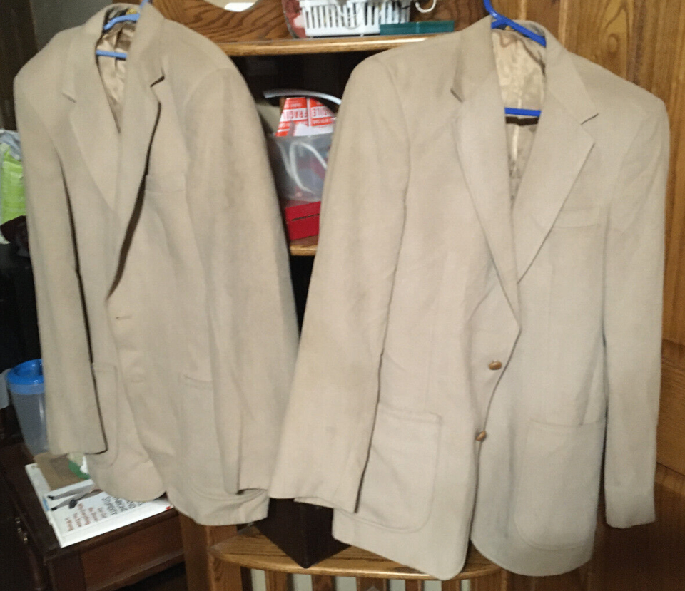 GALLERY BY HAGGAR MEN’S JACKET BEIGE 40L - photo 2