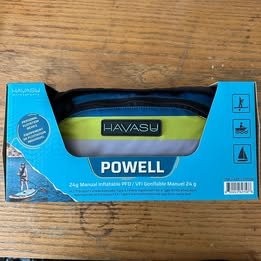 Havasu Powell 24G Manual Inflatable PFD Belt Pack – New