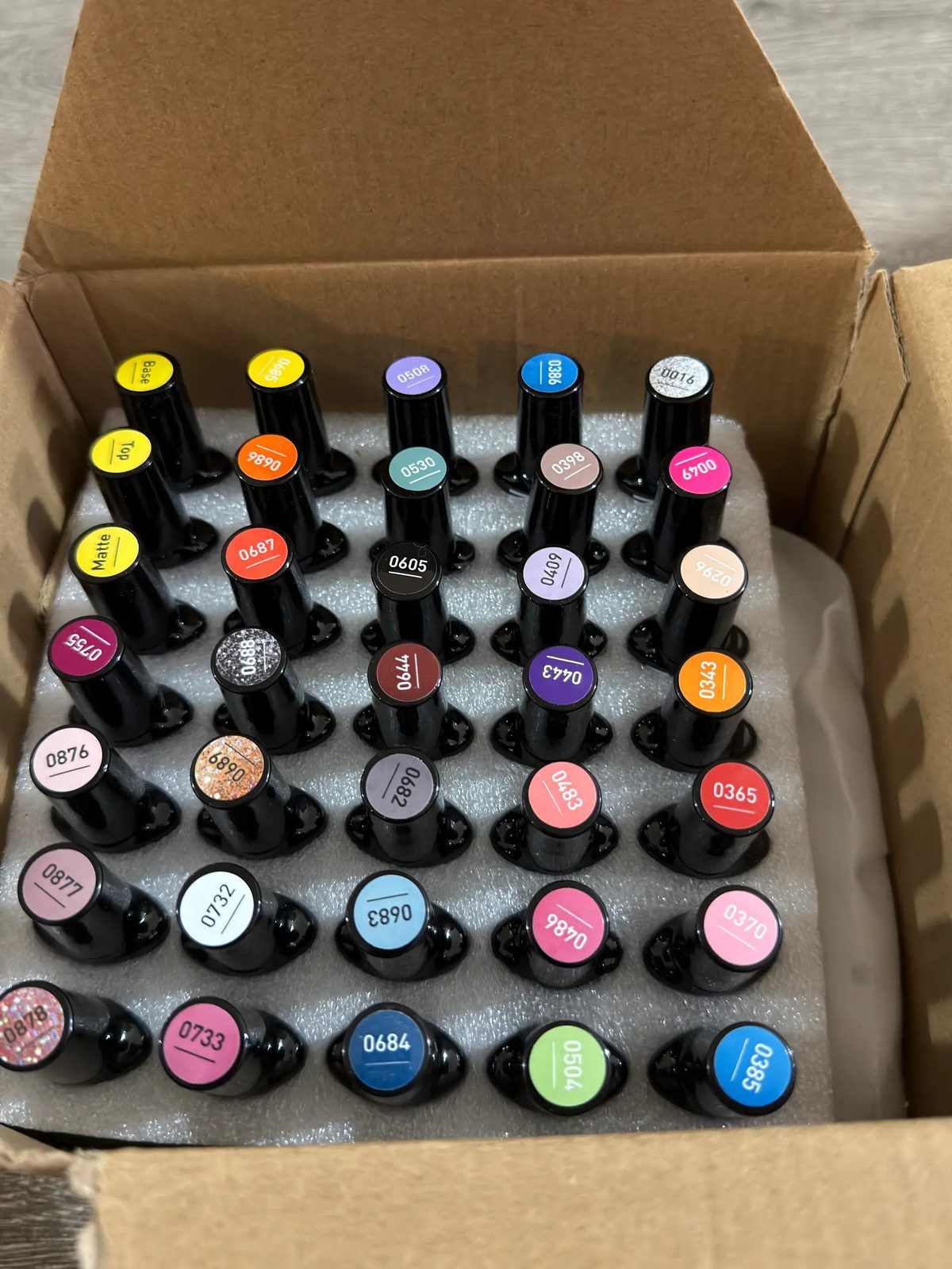 Mefa 32+4 nail polish kit